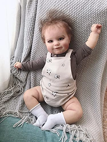 Maddie Reborn Baby Doll - 60 cm Mohair