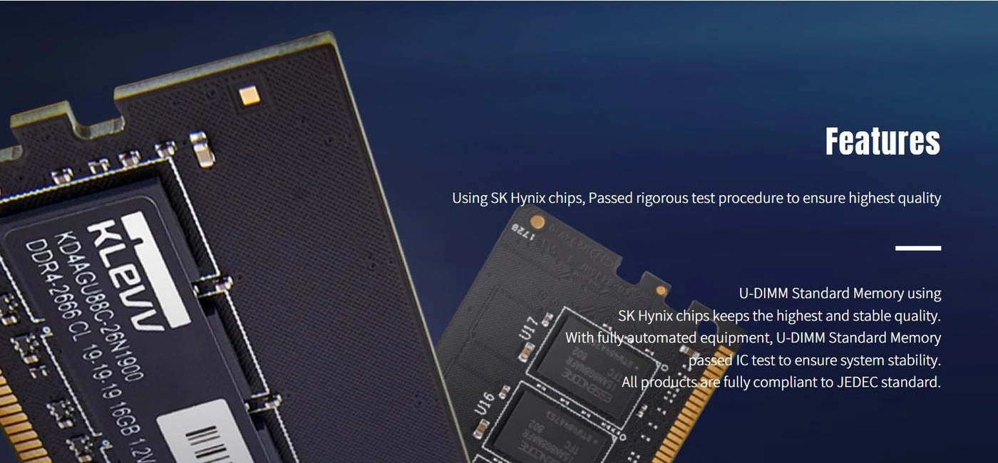 DDR4 UDIMM - 16GB 3200MHz