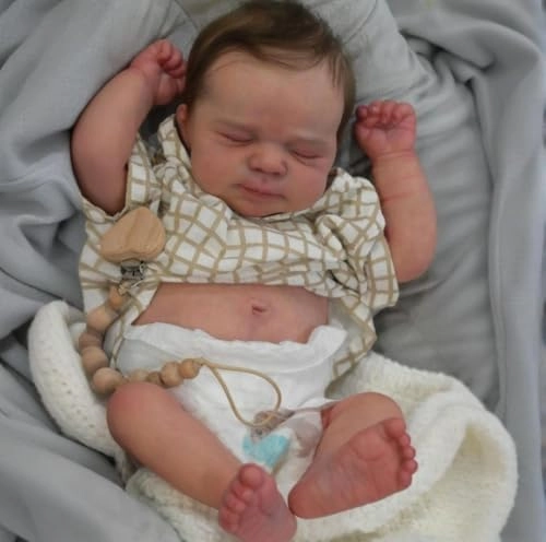 Pascale Reborn Baby Doll - 18 inch Vinyl sleeping Ages 3+