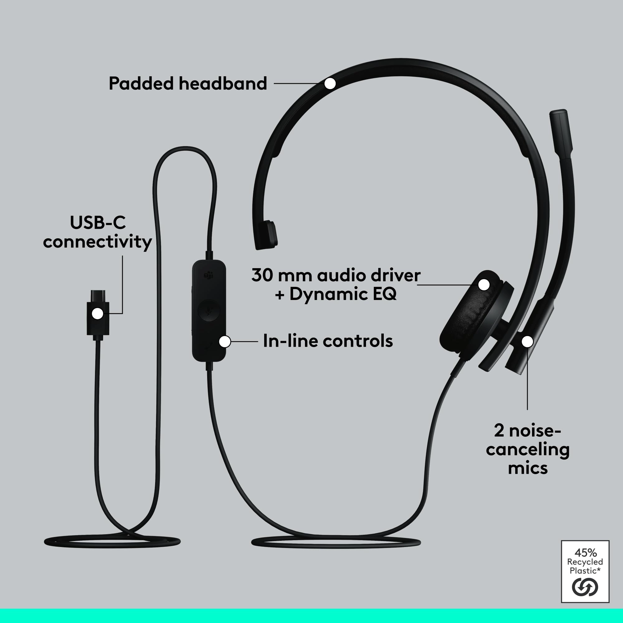 H570e - Wired Headset