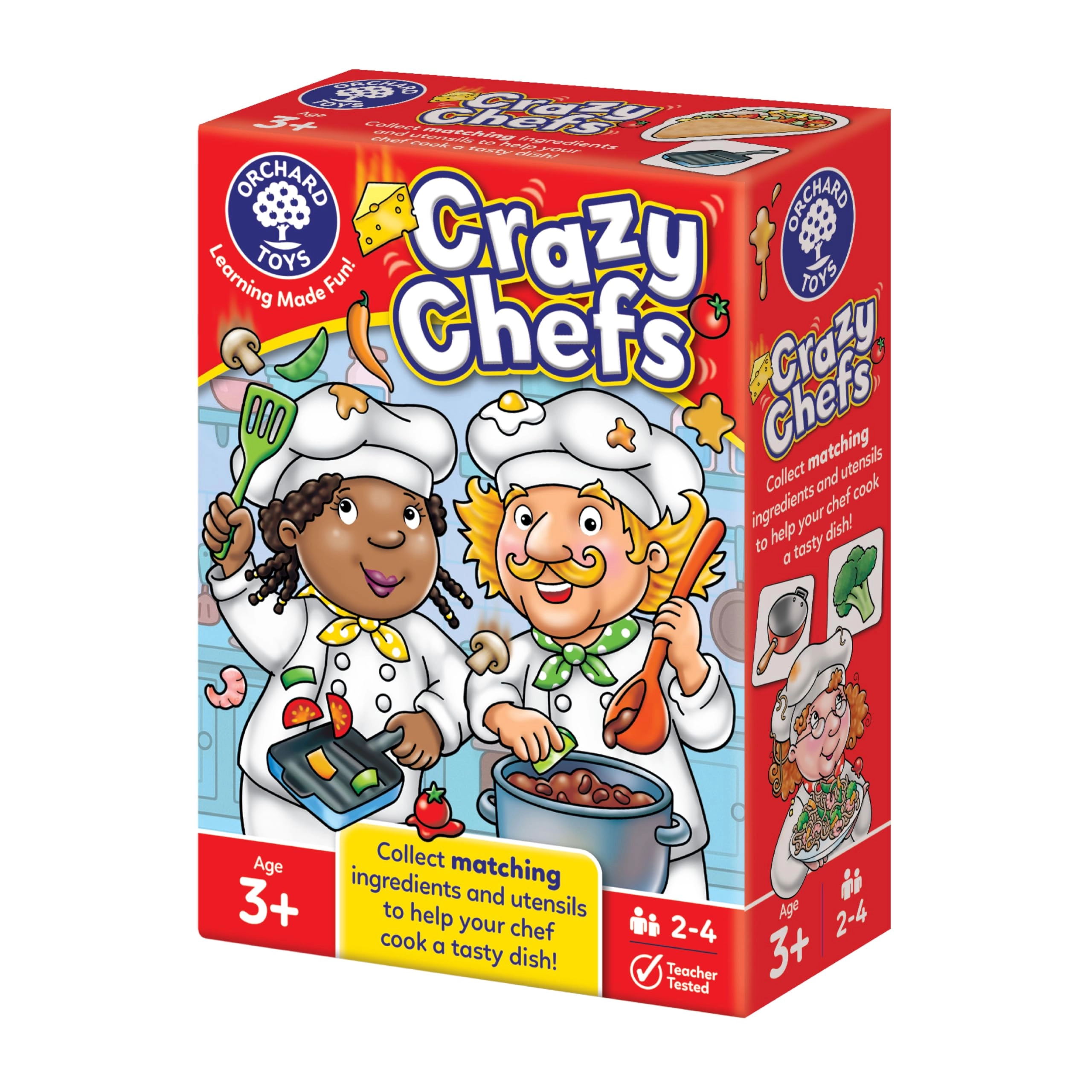Orchard Toys Crazy Chef - 3 years + 49 pieces