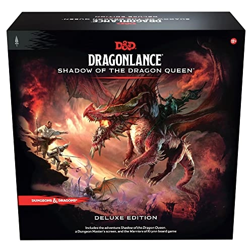 Dragonlance: Shadow of The Dragon Queen - Deluxe Edition + Warriors of Krynn - Board Game