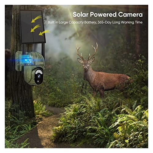 Outdoor Solar Security Camera 4MP