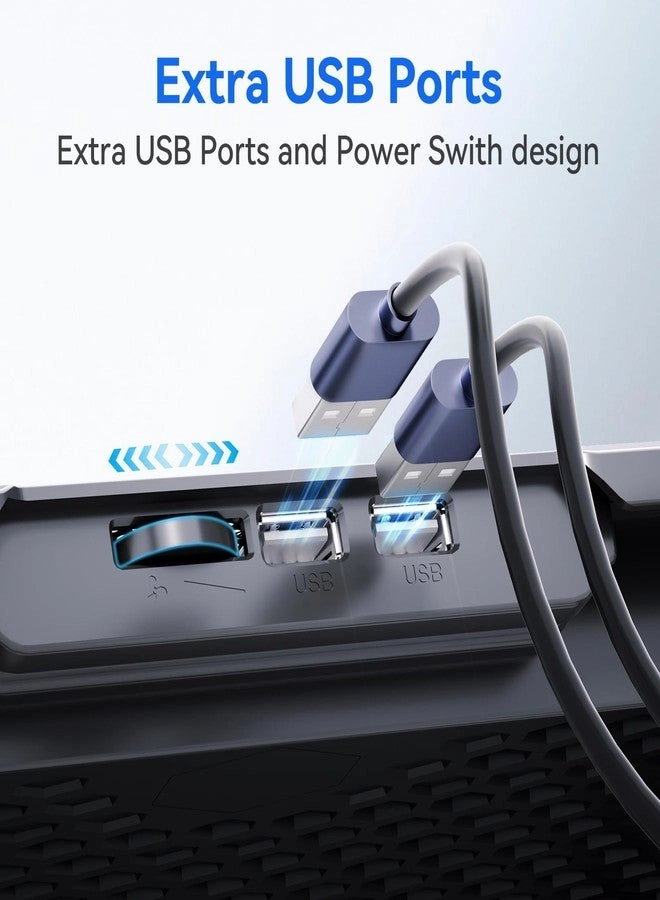 Gaming Laptop Cooling Pad - 8 Fans 15-17.3 Inch
