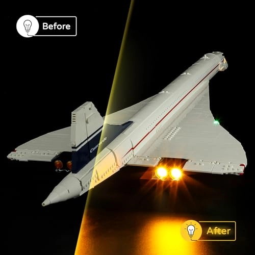 LED Light for LEGO 10318 Icons Concorde