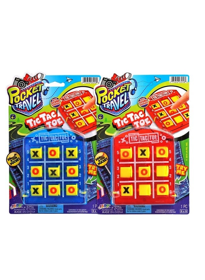 Portable Tic Tac Toe - 1 Pack Mini Travel
