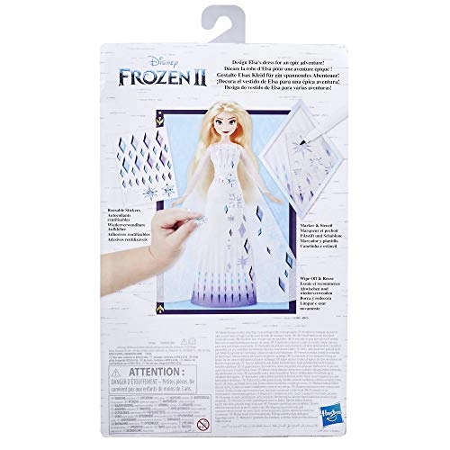 Elsa Doll - 27 cm Dress to Decorate Ages 3+