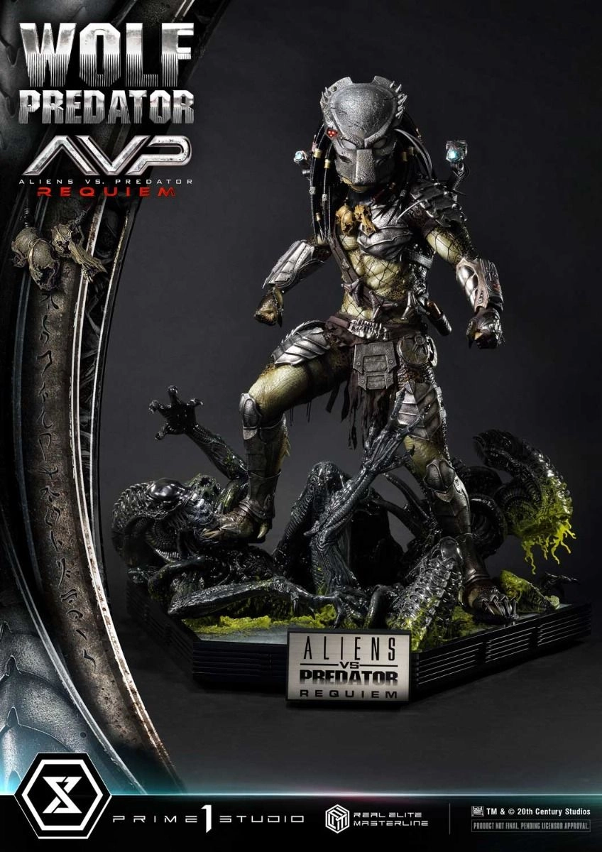 Requiem Wolf Predator - Aliens vs Predator - H:95cm
