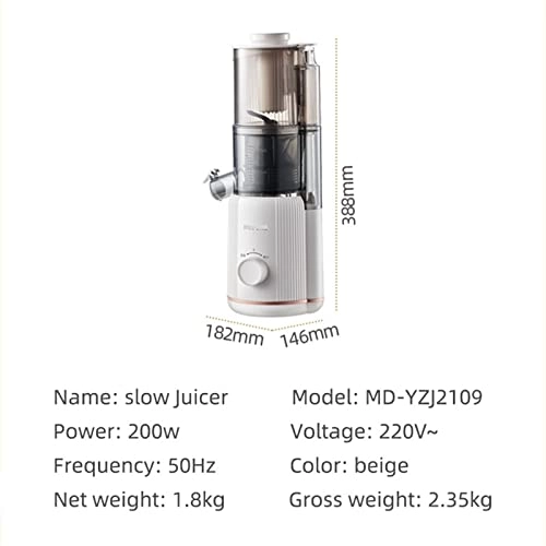 Nama juicer - 200W and below 401mL (inclusive) - 600mL (inclusive)