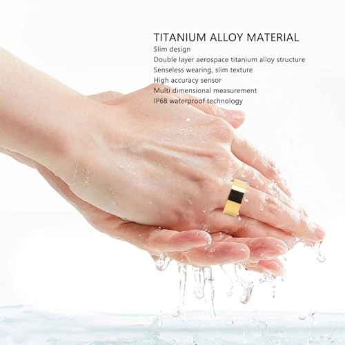 Smart Health Ring - Heart Rate Body Temperature Sleep Monitoring