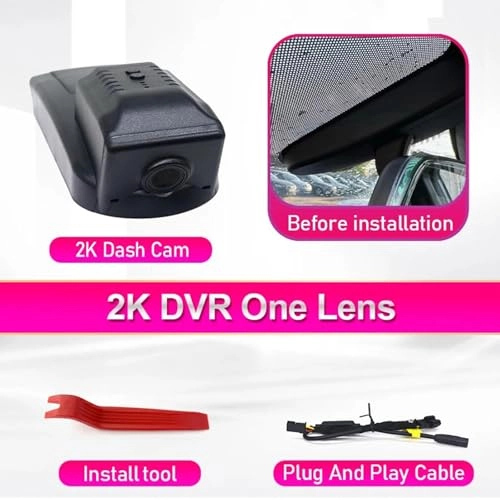 Dashcam - 2K 1600P Front