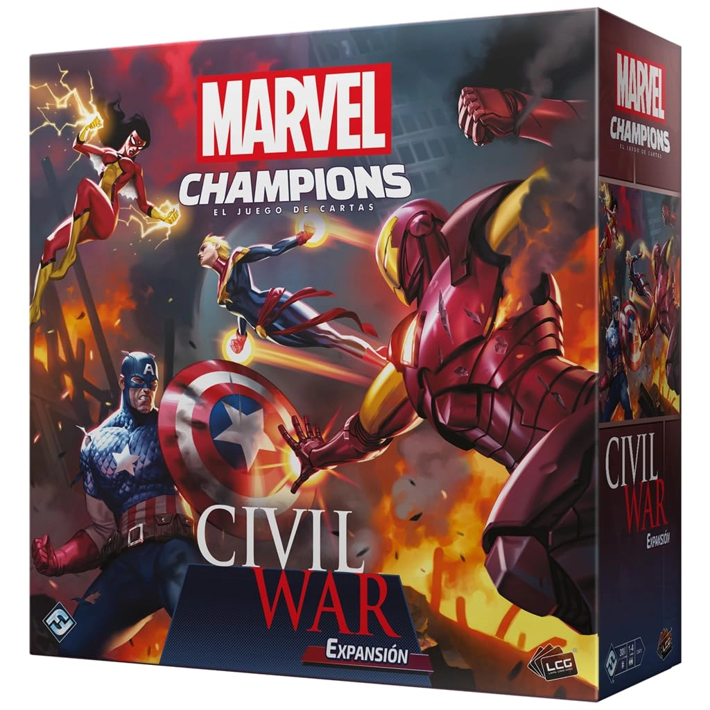 Asmodee Marvel Champions: Civil War - Card Game (Spanish)