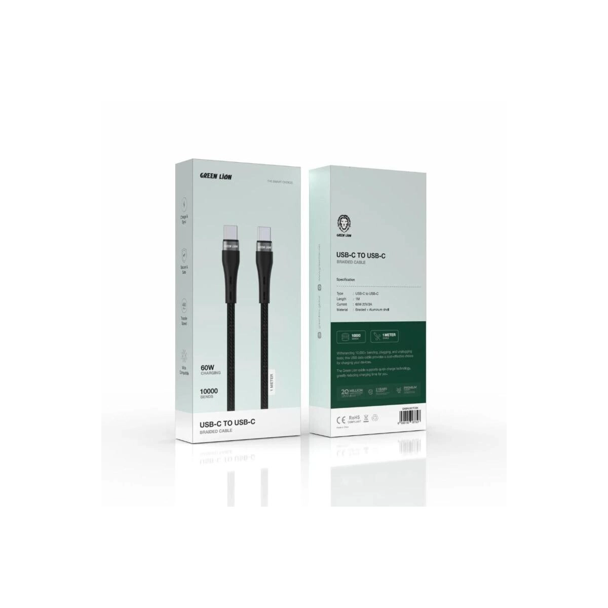 Charge Cable 18W USB-A to USB-C 1m Braided