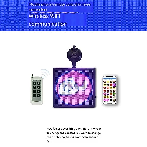 Led Car Screen - 155 * 155 * 22MM Bluetooth