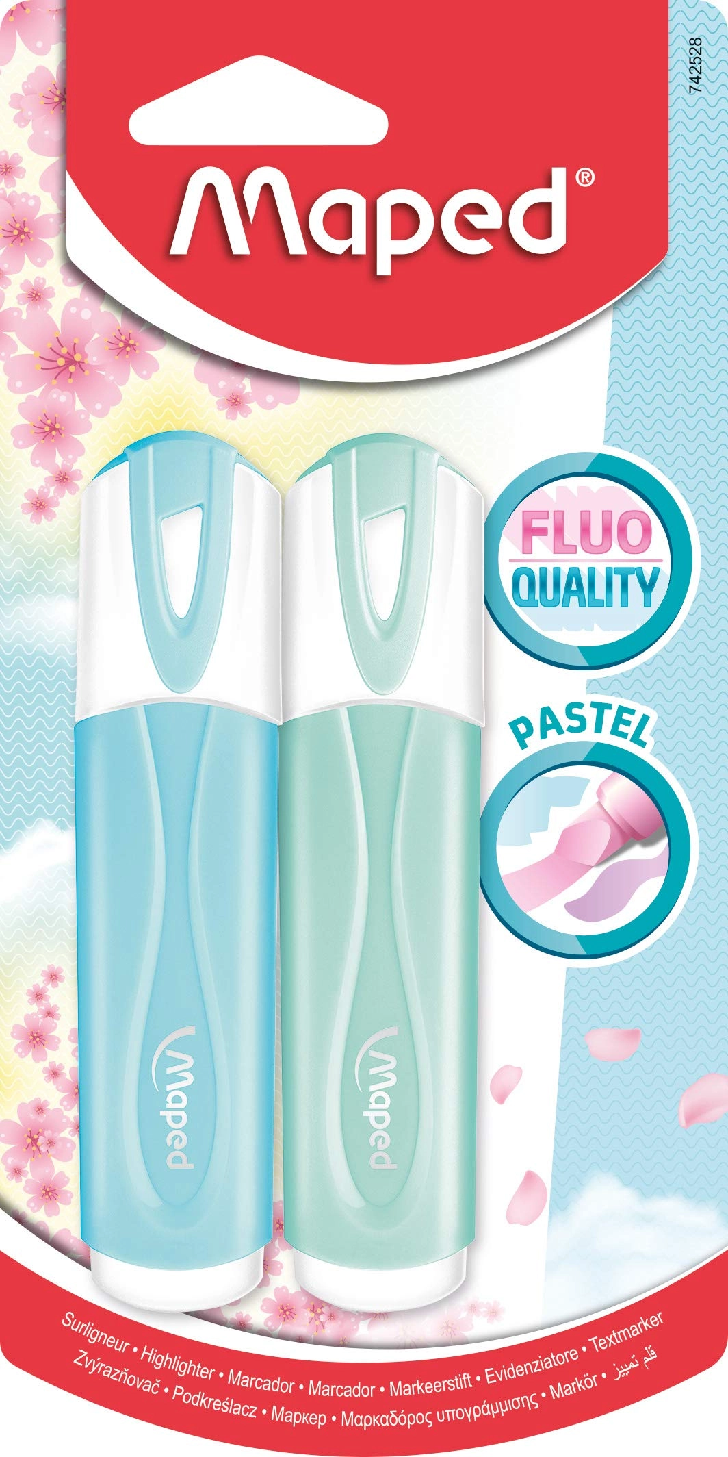 Fluo Peps Pastel - assorted colours Chisel