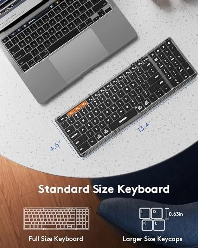Foldable Bluetooth Keyboard - EN Wireless