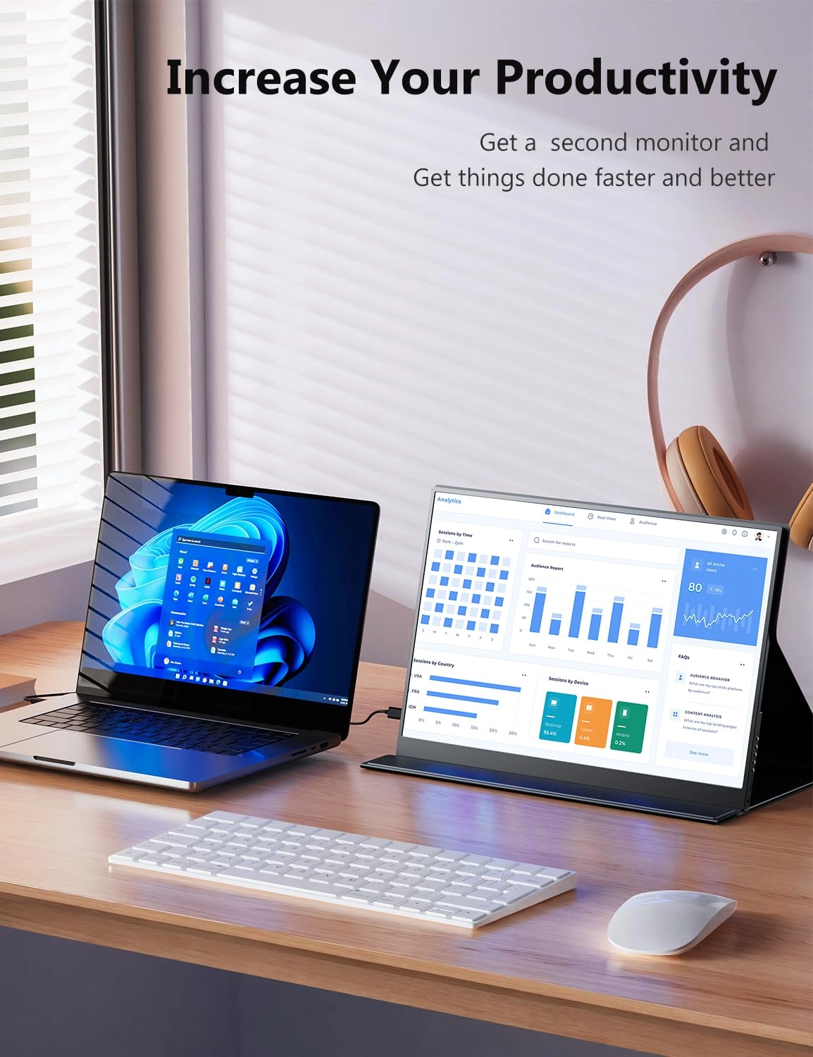 Portable Monitor - 2160 * 1440P 14 inch