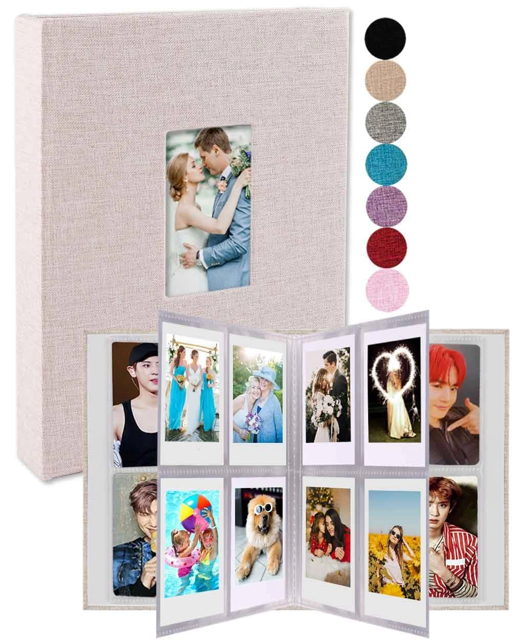 GPIRAL Photo Album for Polaroid Zink 2x3 - 208 Pockets - 2x3"