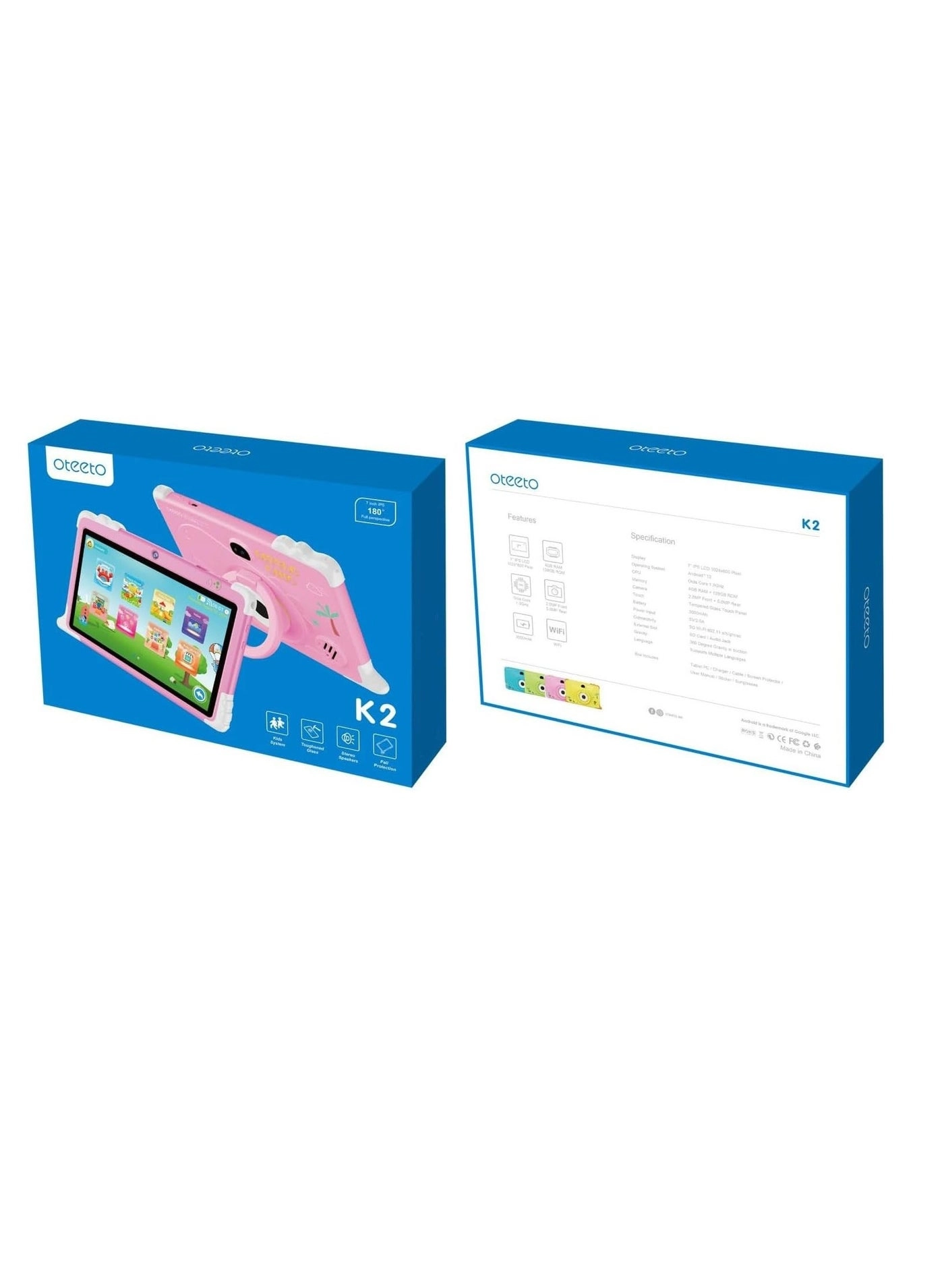 K2 Tablet - 4GB 7 Inch 128GB