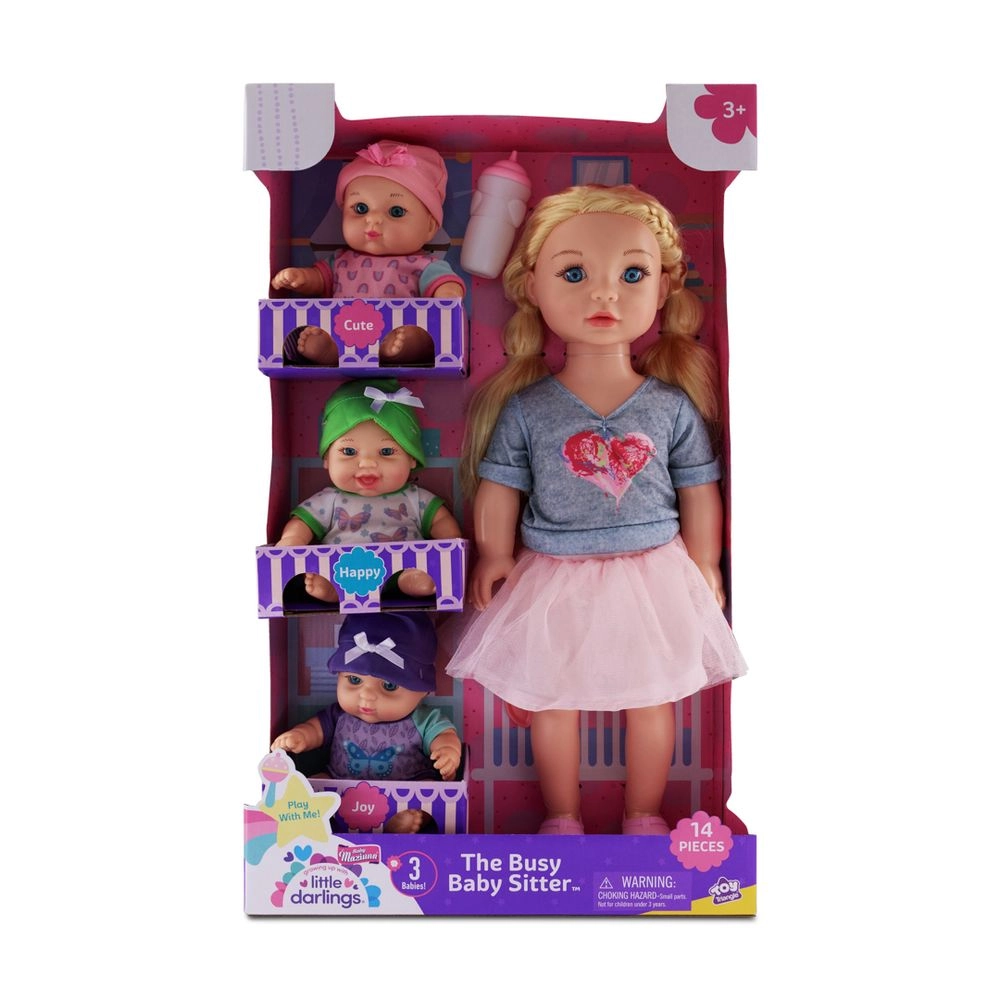 Baby Maziuna The Busy Baby Sitter - Multicolor Suitable for 3 years & above