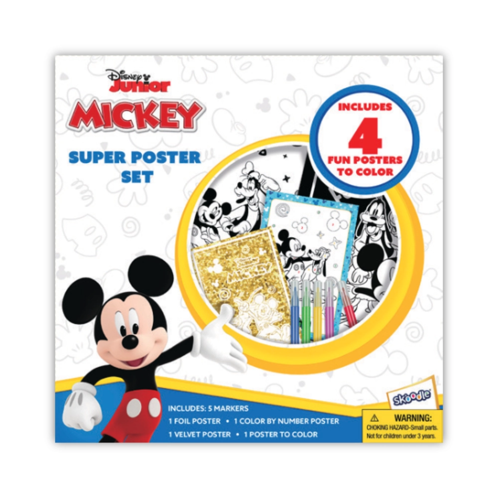 Disney Mickey Super Poster Set - 23 x 23 x 1.4 cm
