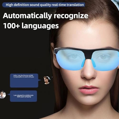 Smart Translation Glasses - BT5.3 8 Hours