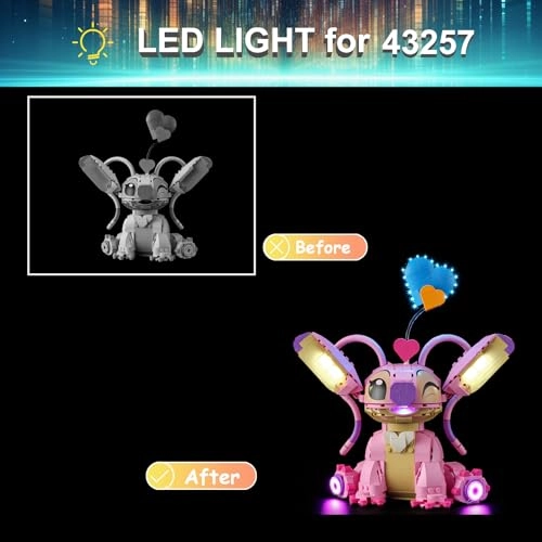 LED Light Kit for LEGO 43257 - Star Trek Baby Angie Stitch 5v