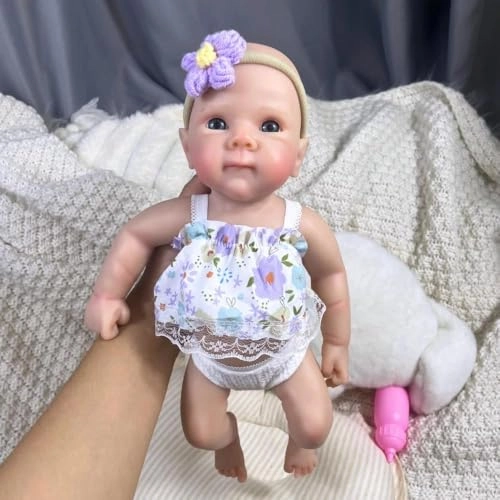Reborn Baby Doll - 12 Inch Silicone Ages 3+