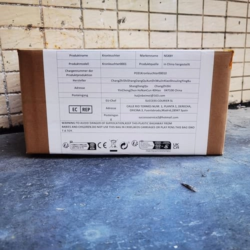 Crystal Chandelier - E14 Adjustable 60cm diameter