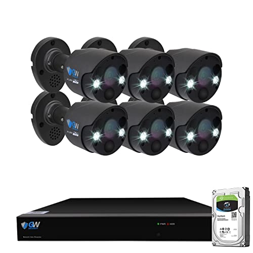 GW5508NPN - 8 Channel 4K + GW5538IP - 5MP 1920p