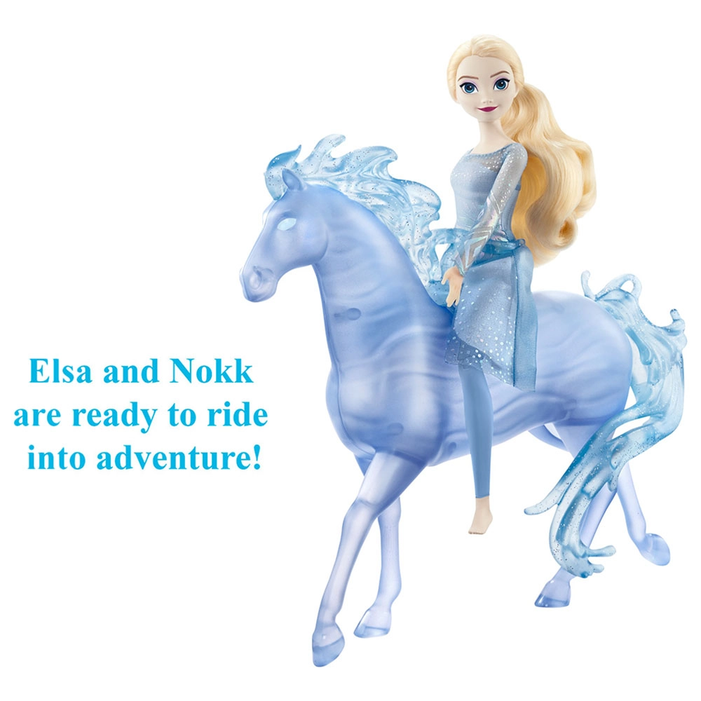 Elsa Fashion Doll - Frozen 2 Horse-Shaped Water Nokk