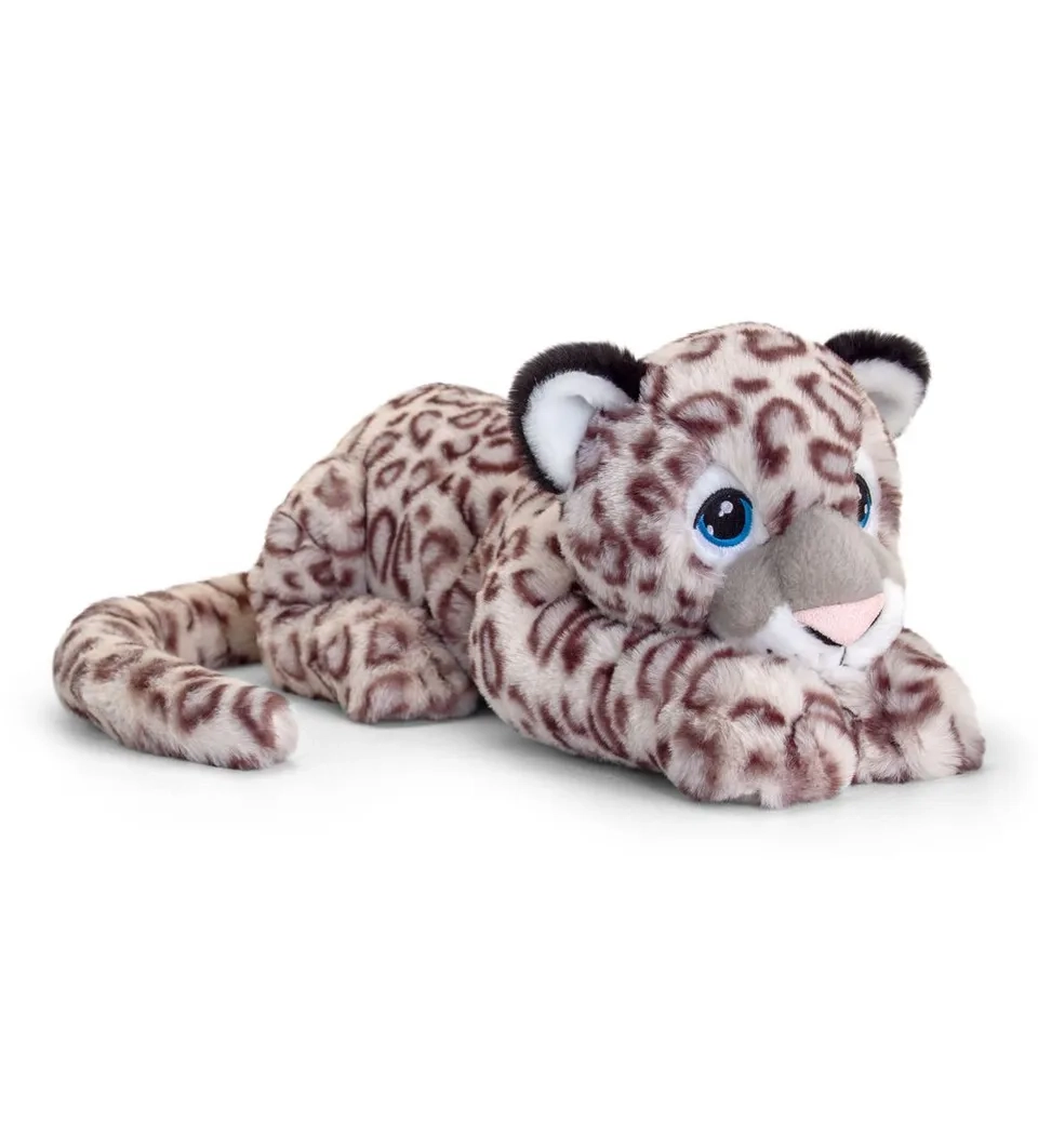 Keel Toy Leopard Keeleco Snow - 80 cm