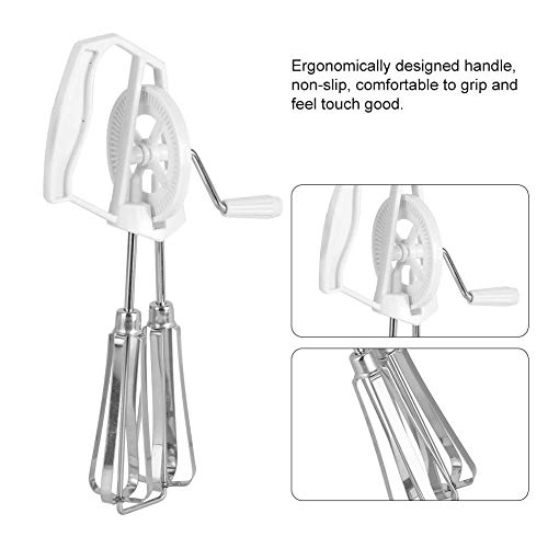 Eggbeater - Small White Stainless Steel