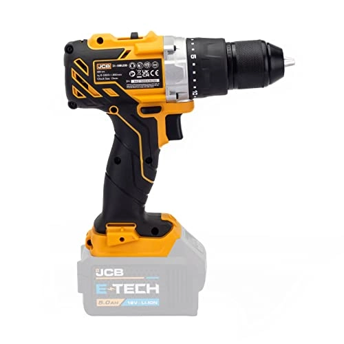 Brushless Drill Driver - 18V 13mm Keyless Chuck 19+1 Torque