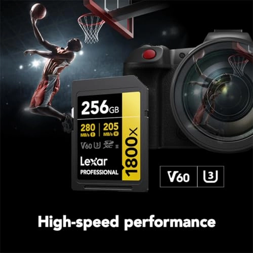 Professional 1800x SDXC UHS-II U3 256GB