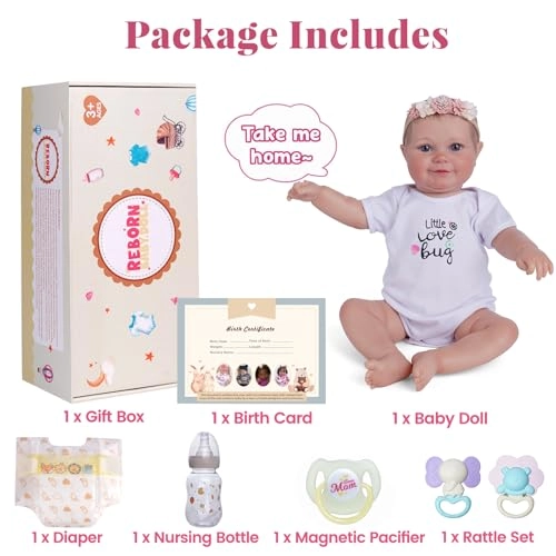 Reborn Baby Doll - 20 In Vinyl