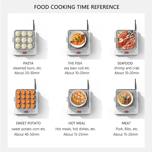 360° Steam Cycle Electric Food Steamer - 26L