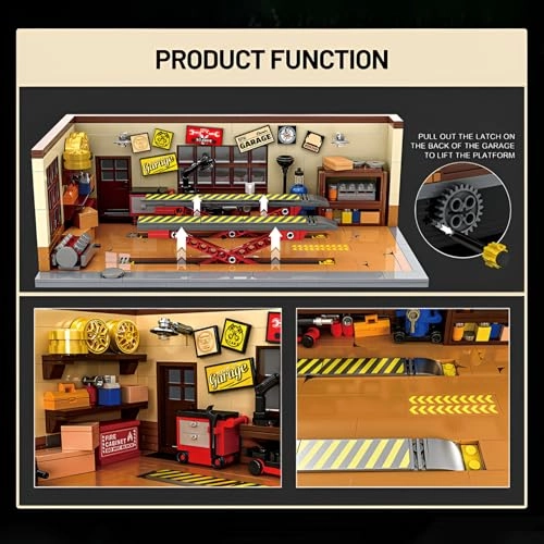 City Car Garage - Vintage Car Repair Shop Speed Series