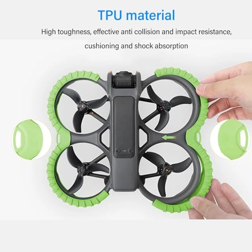 Protective Bumper - Green TPU 1 Pair