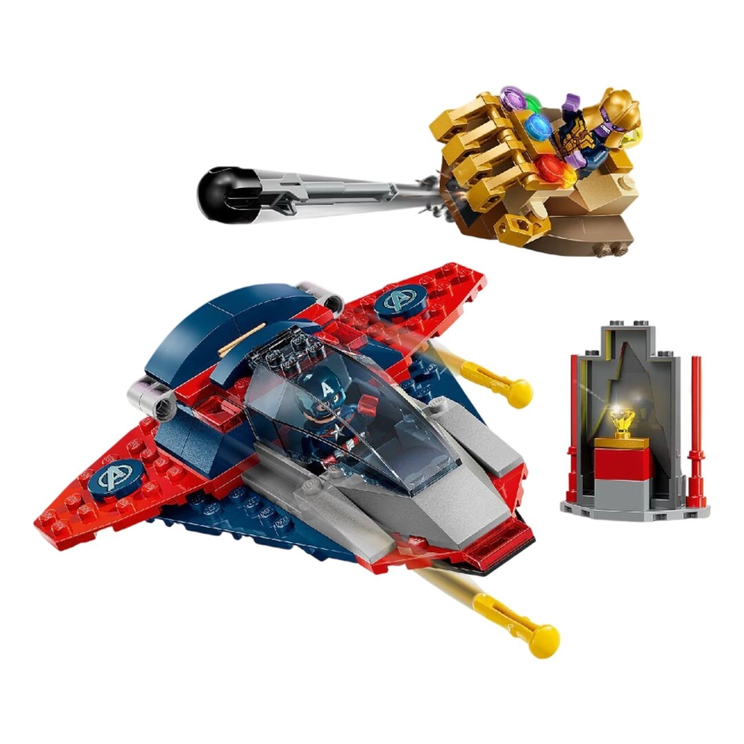Captain America Vs. Thanos - Super Heroes Marvel
