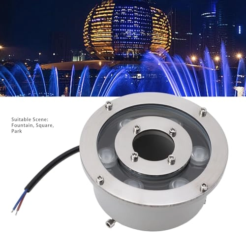 LED Fountain Light - Warm White 9W IP68