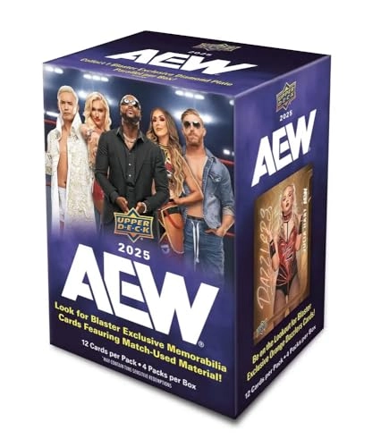 AEW Blaster Box - 12 Cards per Pack 4 Packs per Box