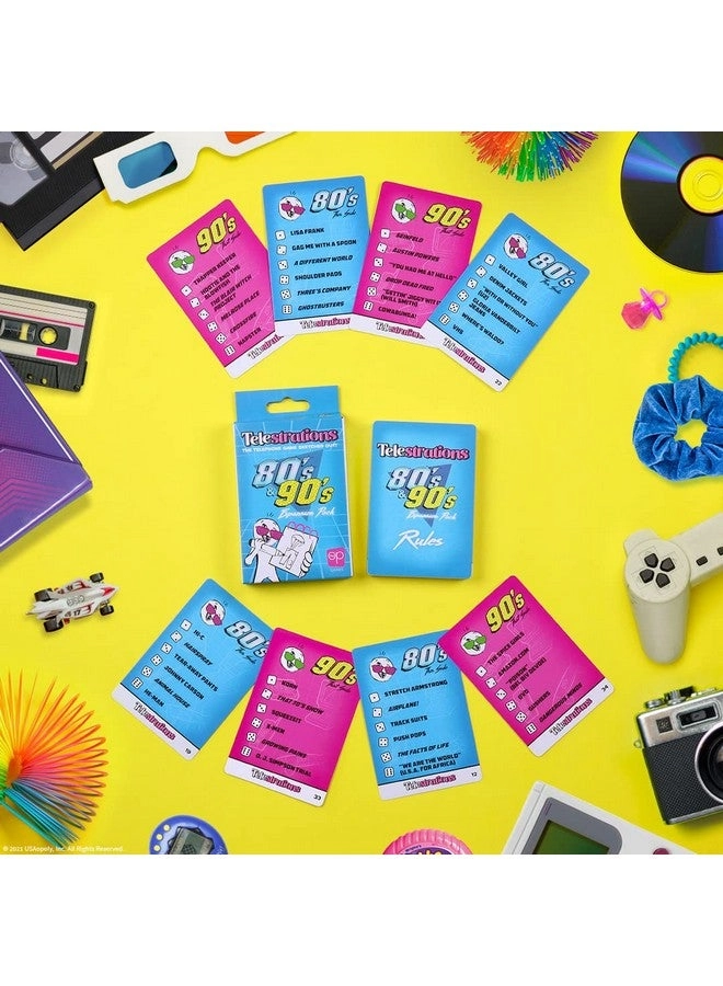 Telestrations 80s/90s Expansion Pack - Adult Unqualified