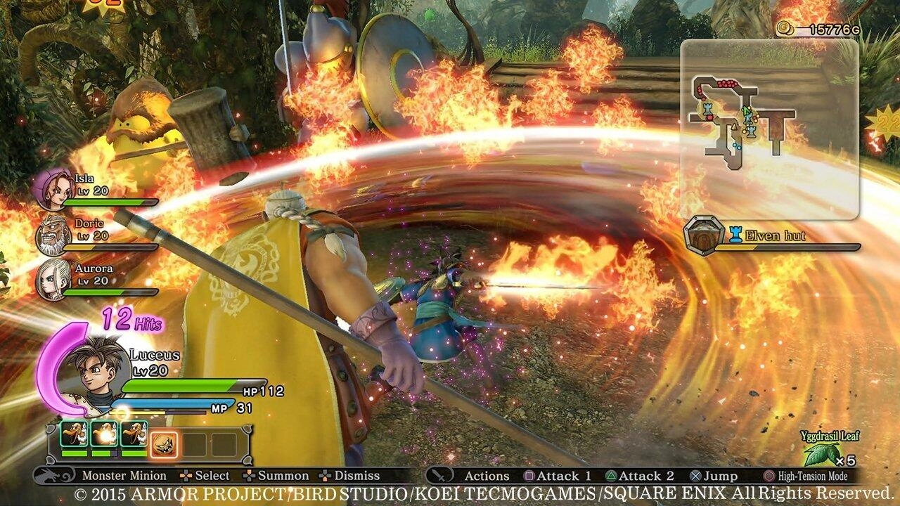 Dragon Quest Heroes: The World Tree's Woe and the Blight Below - PlayStation 4