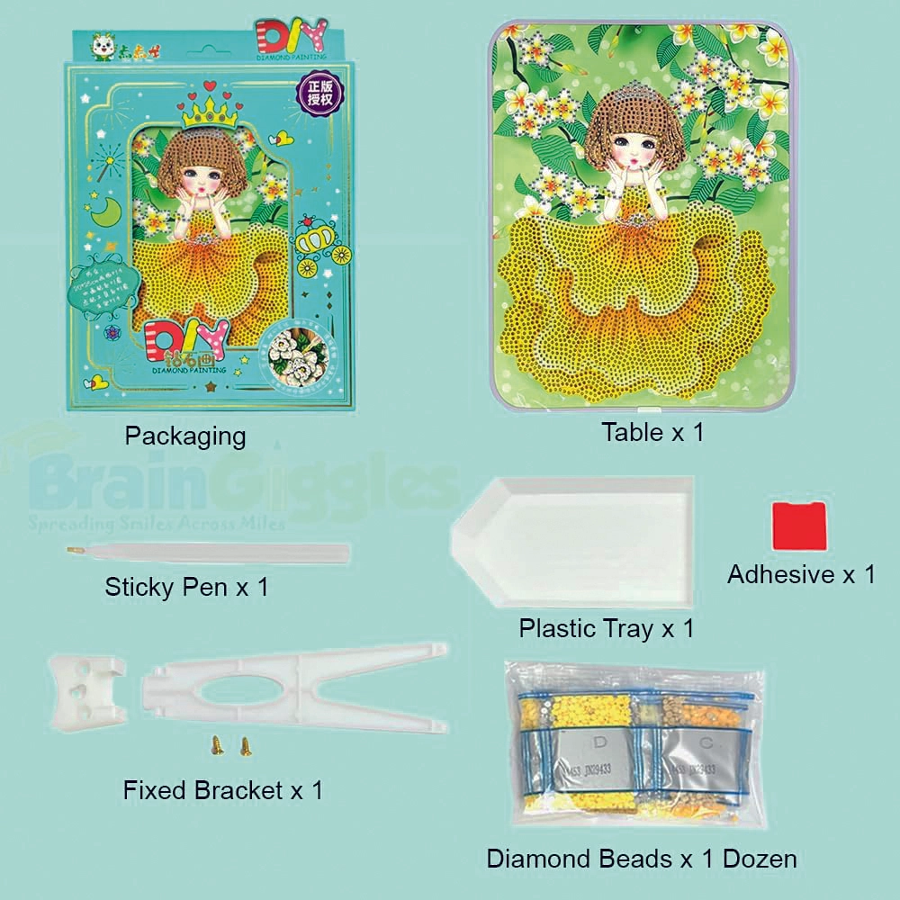 5D Diamond Art Kit - Small Princess