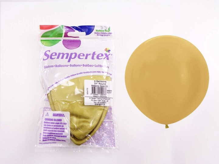 Round Balloons - 3 pcs