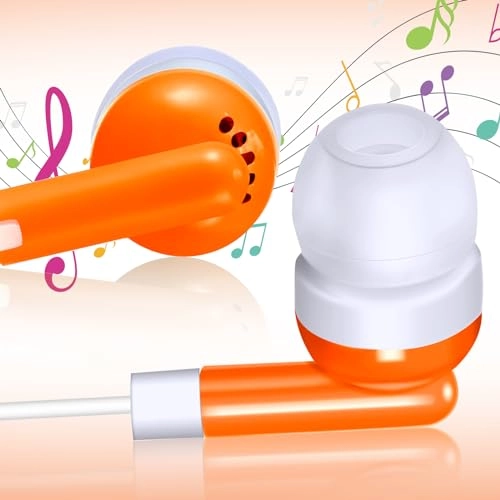 100 Pack Wired Earbuds