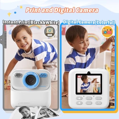 Instant Print Camera - 32GB White