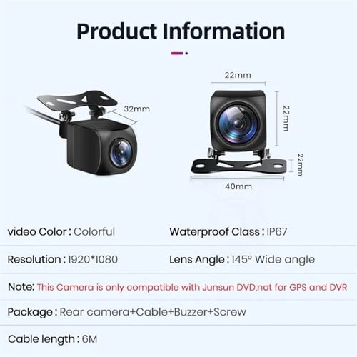 Rear View Camera - Wired