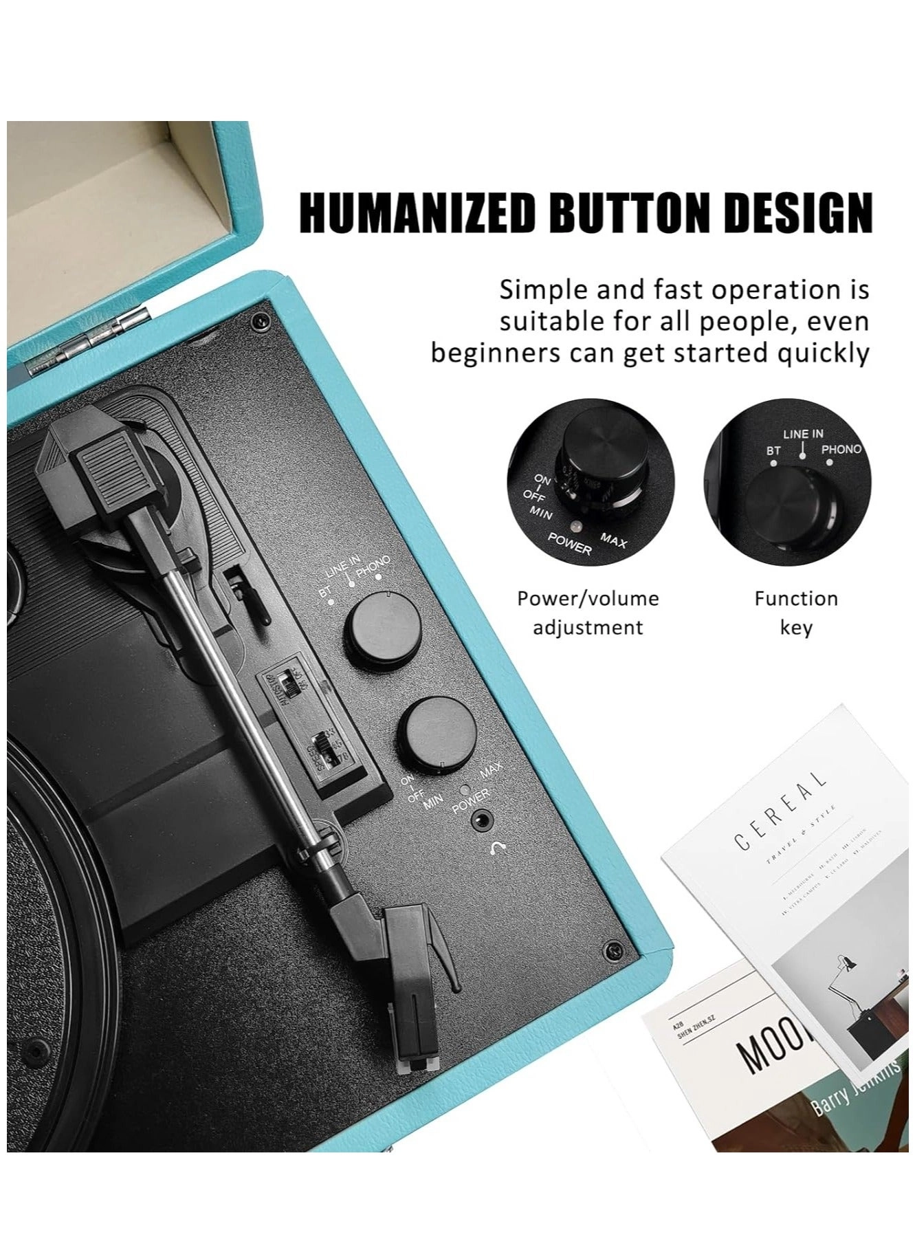 Record Player - Belt Driven